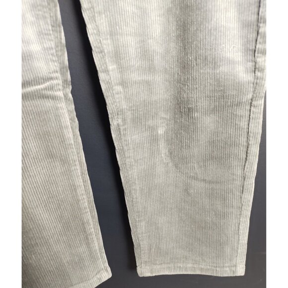 Snover Men’s Grey Corduroy Chino Pants Straight Leg Stretch Fit NWT - Picture 9 of 10